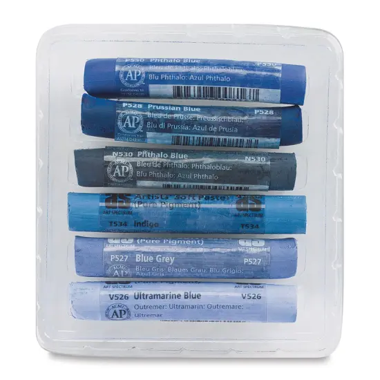 Art Spectrum Pastel 6ix Pack Set - Moody Blues, Set of 6 {1}