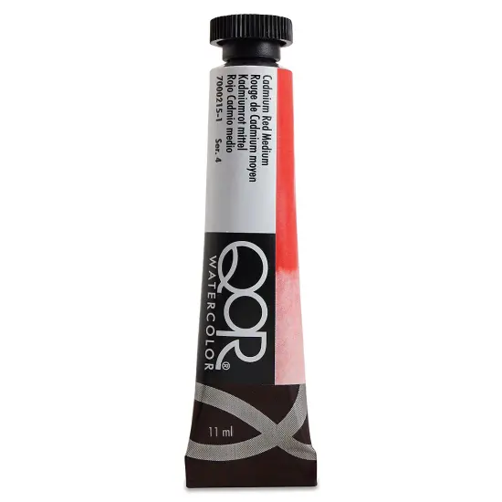 QoR Modern Watercolors - Cadmium Red Medium, 11 ml tube {2}
