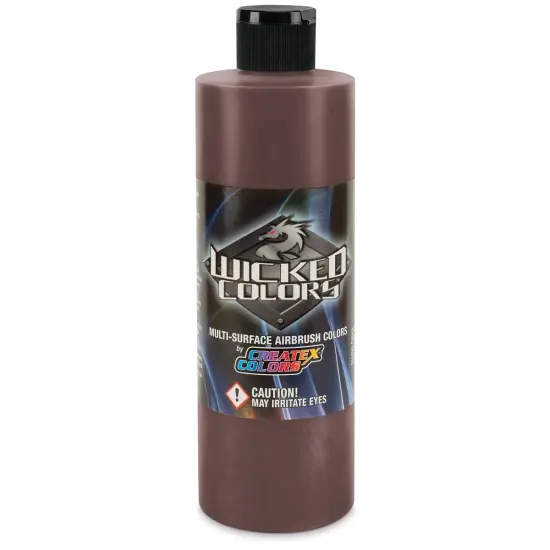 Createx Wicked Colors Airbrush Color - 16 oz, Detail Burnt Umber {1}
