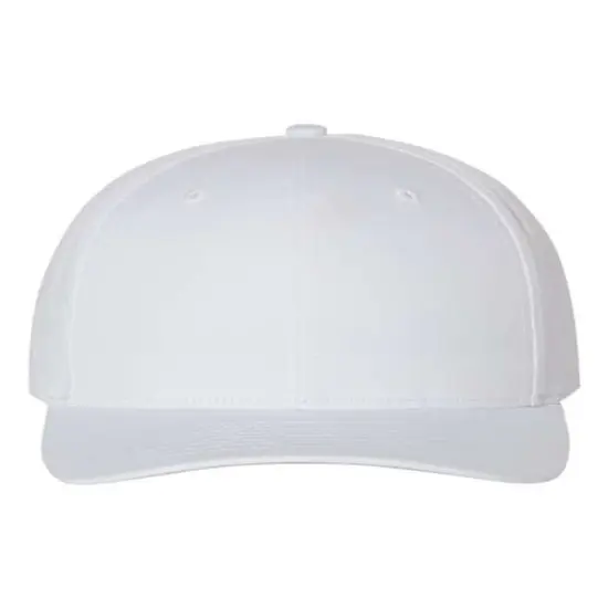 Richardson&reg; Pro Twill Snapback Cap White {1}
