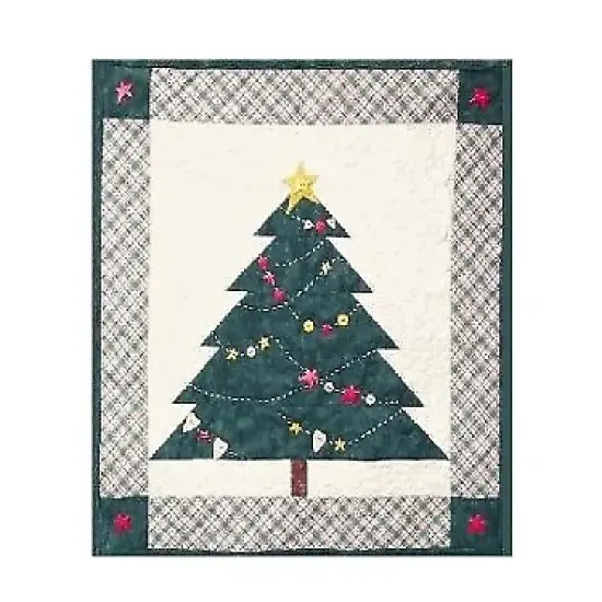 Pattern: Button Up Christmas Tree by Cozy Quilt Designs-26"High x 24" Wide {1}