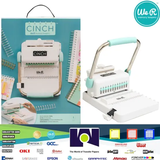 American Crafts We R Memory Keepers CINCH - BOOK BINDING TOOL - ROUND 71050-9 {1}