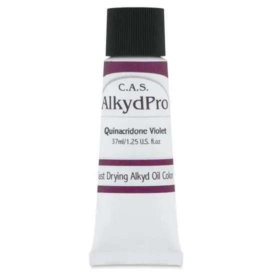 CAS AlkydPro Fast-Drying Alkyd Oil Color - Quinacridone Violet, 37 ml tube {1}