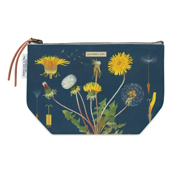 Cavallini Dandelion Cotton Pouch {1}