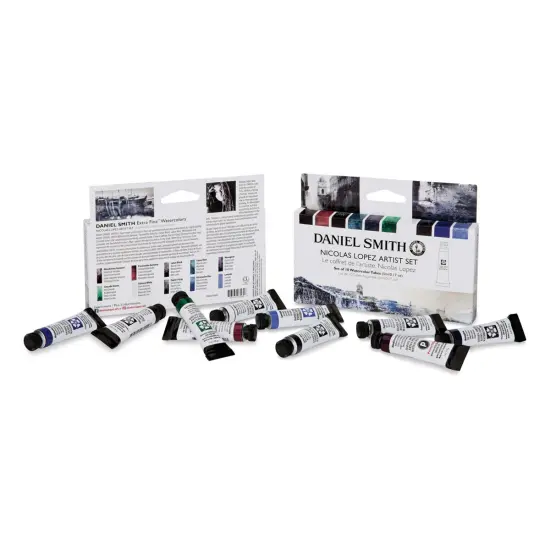Daniel Smith Extra Fine Watercolor - Set of 10, Nicholas Lopez Artist, 5 ml Tubes {1}