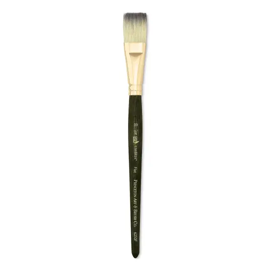 Princeton Umbria Brush - Flat, Short Handle, Size 10 {2}