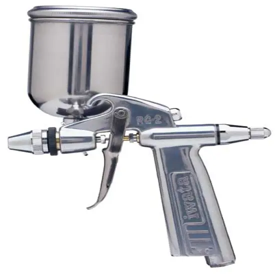 Iwata RG-3 Spray Gun - Gravity/Side Feed {1}