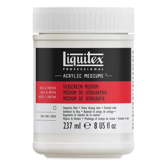 Liquitex Silkscreen Medium - 237 ml, Jar {1}