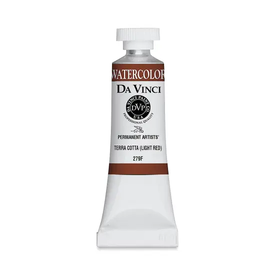 Da Vinci Artists' Permanent Watercolor - Terra Cotta (Light Red), 15 ml tube {1}
