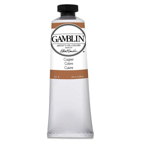 Gamblin Artist's Oil Color - Copper, 37 ml tube {1}