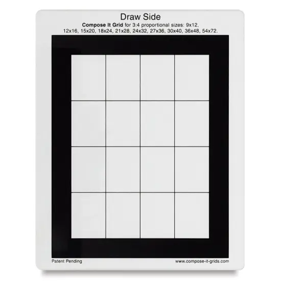 Compose It Grid - 8" x 10", Single Grid, 3:4 {2}