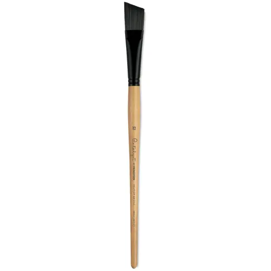 Princeton Catalyst Polytip Bristle Brush - Angle Bright, Long Handle, Size 12 {2}