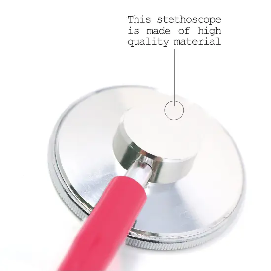 Pink Doctor's Stethoscope Toy - Doctor Or Nurse Pretend Play Costume Accessories and Prop Toys for Kids - 1 Piece {6}