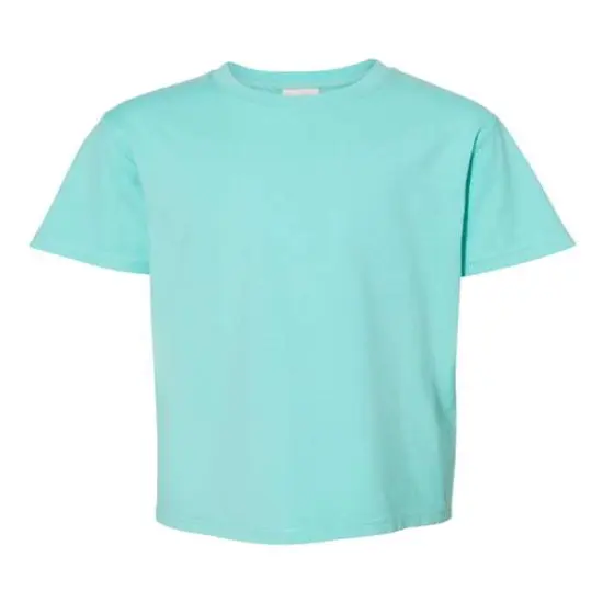 Hanes&reg; Garment Dyed Youth T-Shirt Mint {1}