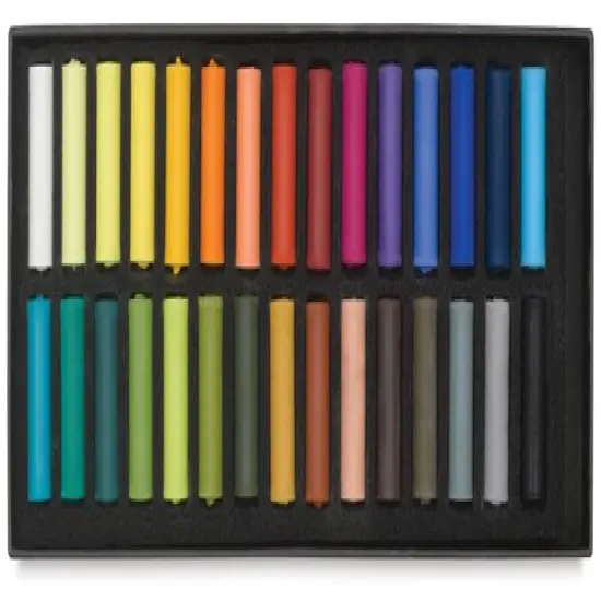 Rembrandt Soft Pastel Set - Assorted Colors, Half Sticks, Set of 30 {2}
