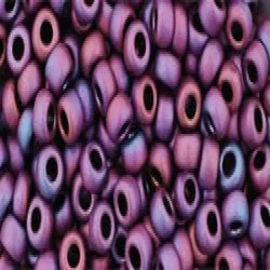 Toho 8/0 Round Japanese Seed Bead, TR8-704, Matte Color Andromeda, 17 grams {1}