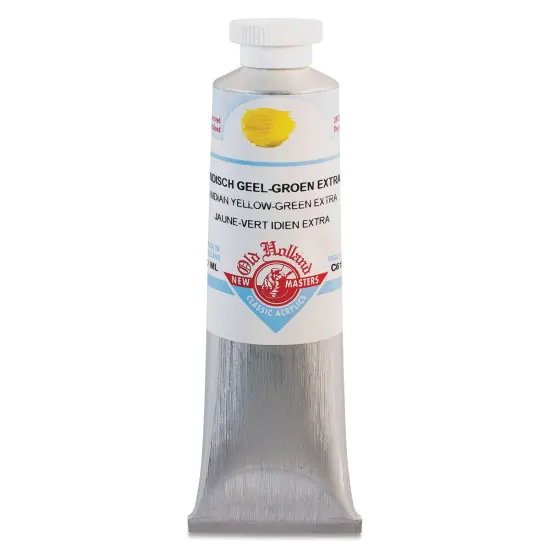 Old Holland New Masters Classic Acrylics - Indian Yellow Green Extra, 60 ml tube {1}