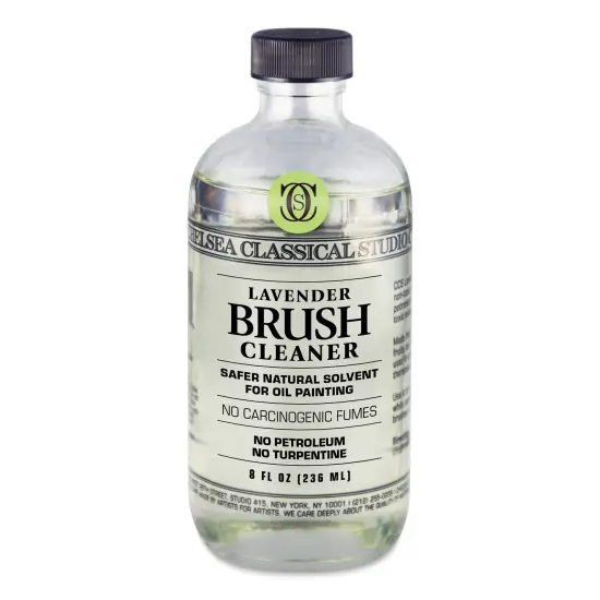 Chelsea Classical Studio Brush Cleaner - Lavender Brush Cleaner, 8 oz {1}