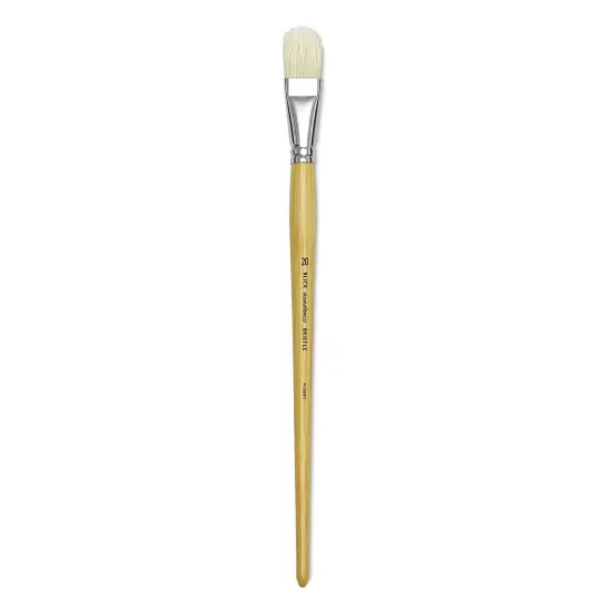 Blick Academic Bristle Brush - Filbert, Size 20 {1}
