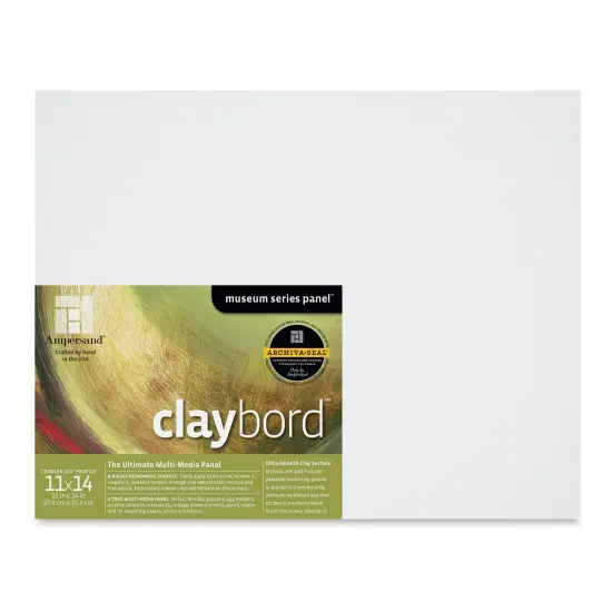 Ampersand Claybord - 11" x 14", 1-1/2" Cradled {1}