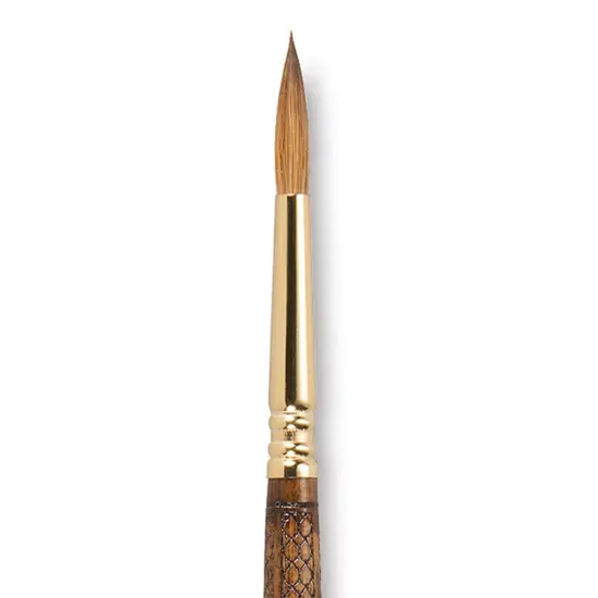 Escoda Reserva Kolinsky-Tajmyr Sable Brush - Pointed Round, Short Handle, Size 6 {1}
