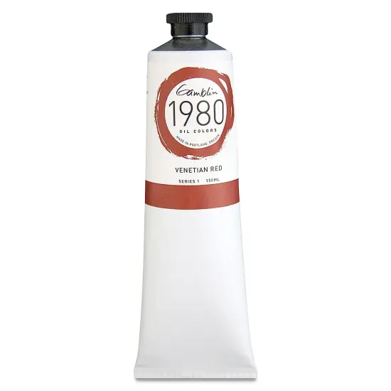 Gamblin 1980 Oils - Venetian Red, 150 ml tube {2}