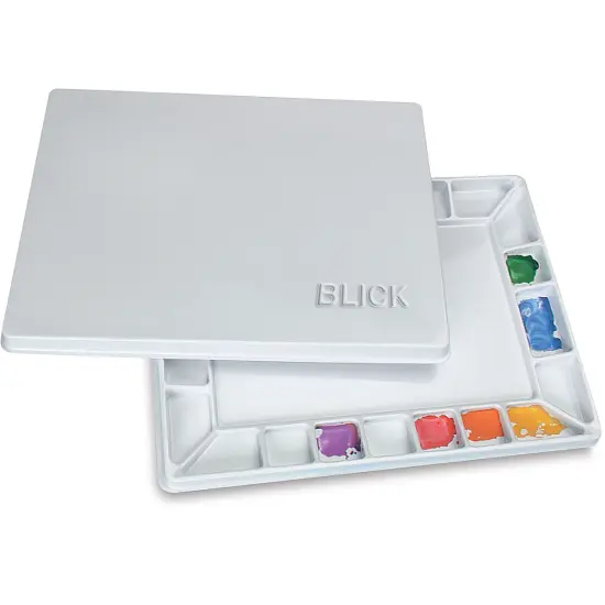 Blick Covered Palette - 12" x 15", White {1}
