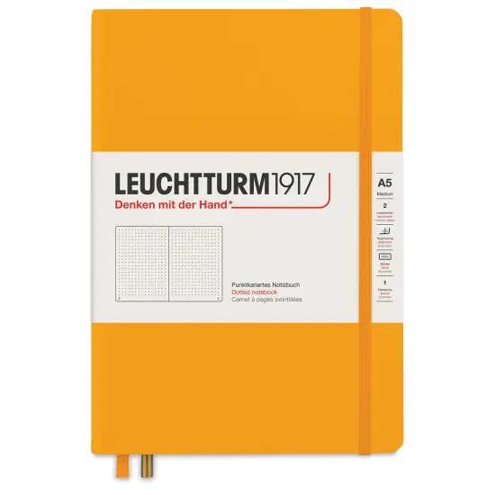 Leuchtturm1917 Dotted Hardbound Notebook - Rising Sun, 5-3/4" x 8-1/4" {1}