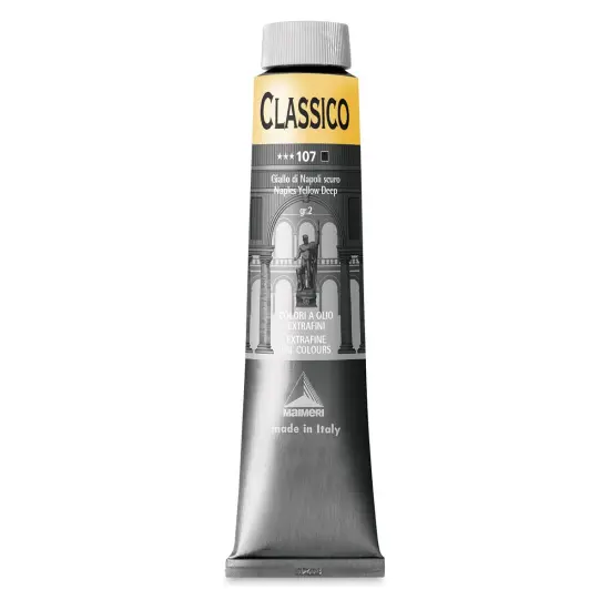 Maimeri Classico Oil Color - Naples Yellow Deep, 200 ml tube {1}