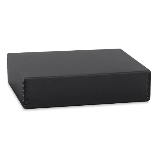 Lineco Museum Storage Box - 12" x 9" x 3", Black {2}