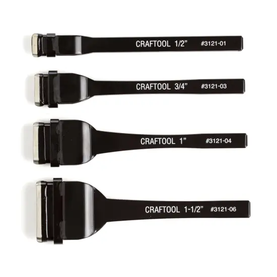 Tandy Leather Craftool Heavy Duty Oblong Punch 3/4 3121-03 {2}