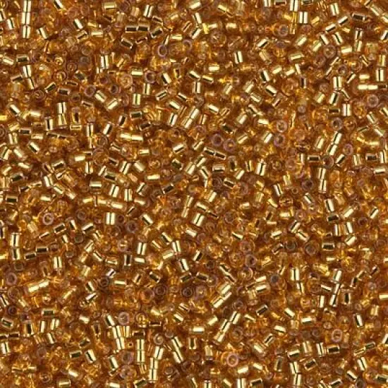 Miyuki Delica Bead 15/0, DBS1201, Silver Lined Marigold {1}