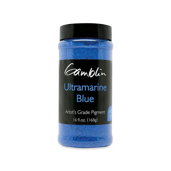 Gamblin Artist's Grade Pigment - Ultramarine Blue, 16 oz jar {1}