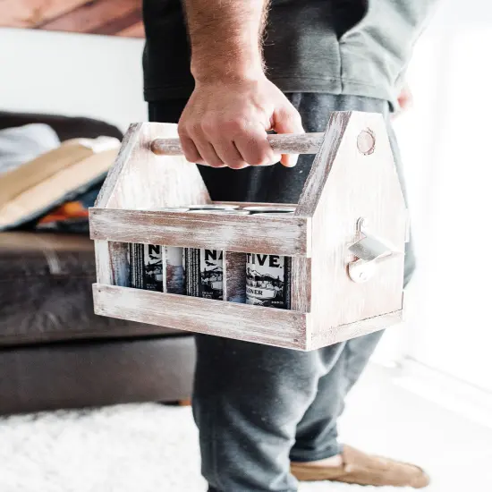 Weathered Wood Caddy Kit {3}