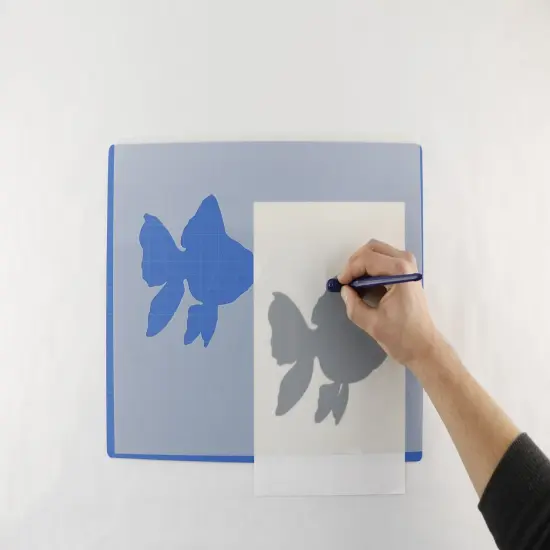 7 mil Blank Clear Stencil Making Sheet 12"x12" - 12 sheets | for Cricut, Silhouette, Gyro-Cut Tool, and Stencil Cutting Tools {5}