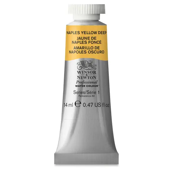 Winsor & Newton Professional Watercolor - Naples Yellow Deep, 14 ml Tube {2}