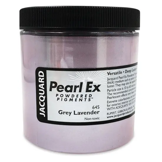 Jacquard Pearl-Ex Pigment - 4 oz, Grey Lavender, Jar {1}