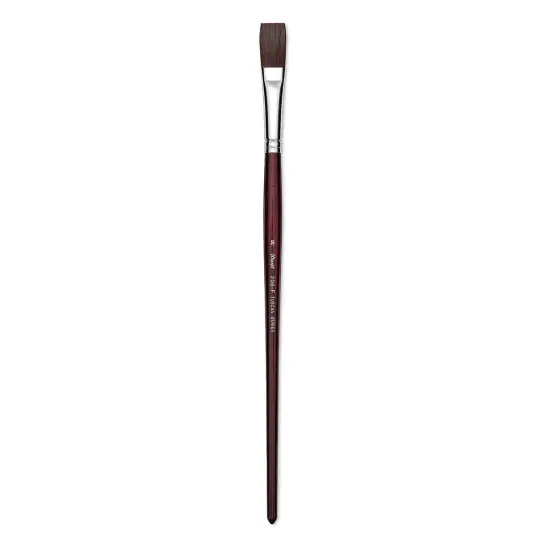 Utrecht Tuscan Synthetic Flat - Size 8, Long Handle {2}