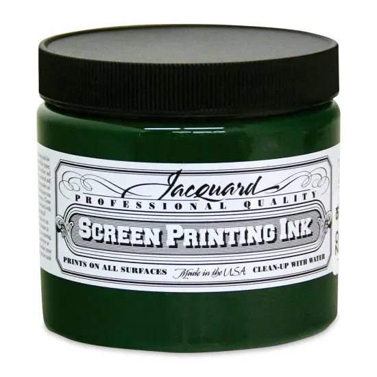Jacquard Screen Printing Ink - Yellow Green, 16 oz {1}