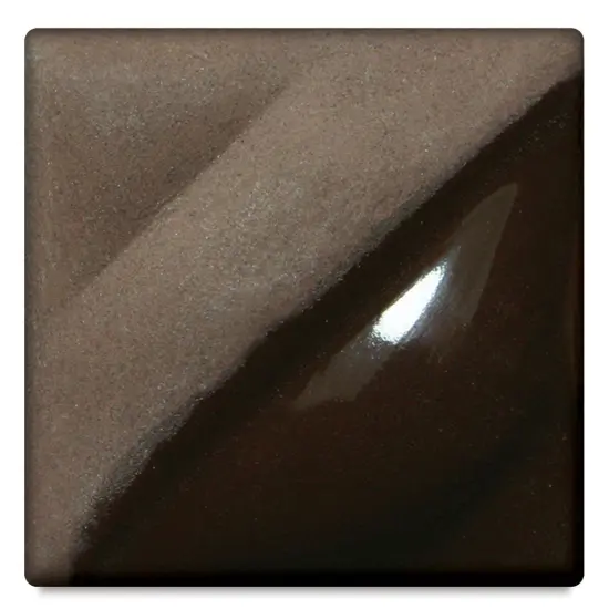 Amaco Lead-Free Velvet Underglaze - Chocolate Brown, 16 oz {1}