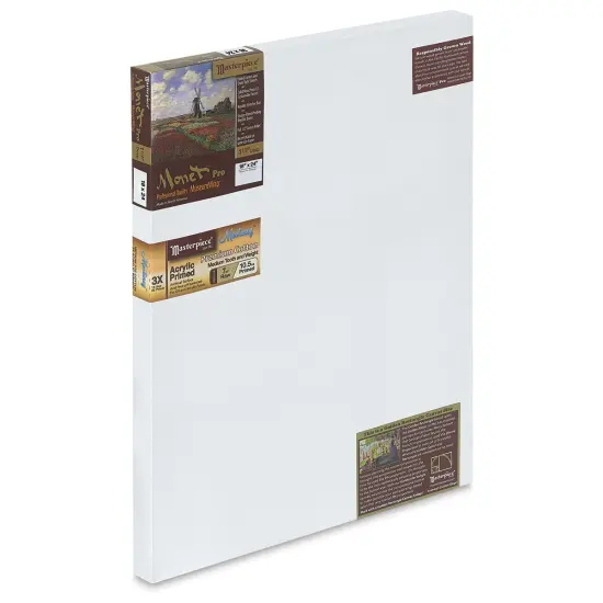Masterpiece Monet Pro Monterey Cotton Canvas - 18" x 24", 1-1/2" Profile {1}