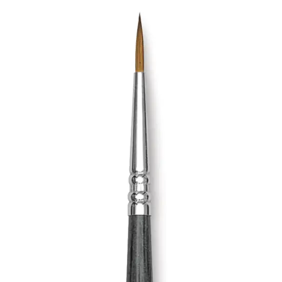 Blick Studio Sable Brush - Round, Short Handle, Size 1 {1}