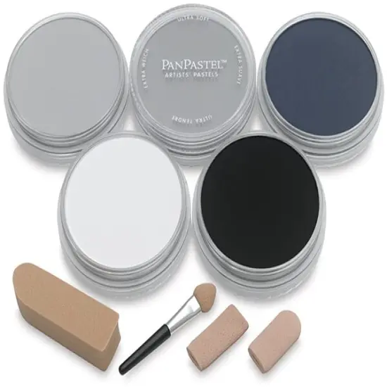 PanPastel Artists&rsquo; Painting Pastels Set - Grays, Set of 5 {1}