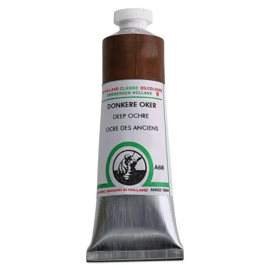 Old Holland Classic Oil Color - Deep Ochre, 40 ml tube {1}