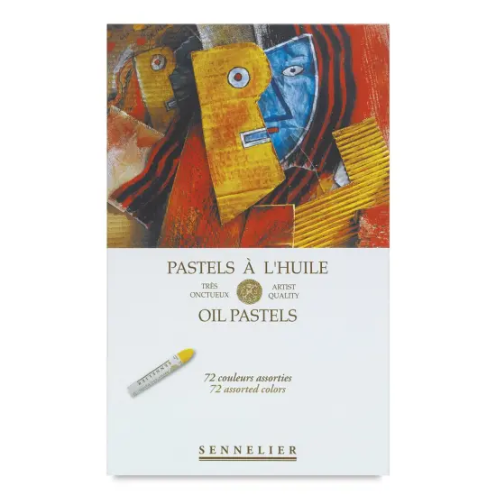 Sennelier Oil Pastel Set - Assorted Colors, Set of 72 {1}