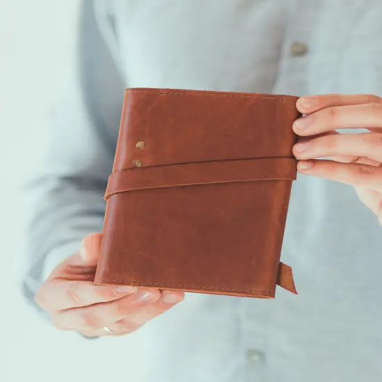 Leather Journal Refillable, Custom Notebook, Travel Journal Writing, Custom Leather Journal {5}