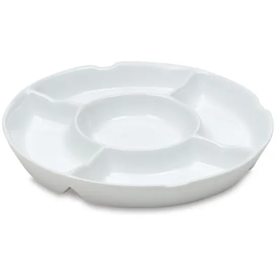 Richeson Round Palette - 1-1/4" x 7-1/4", With 5 Wells {1}