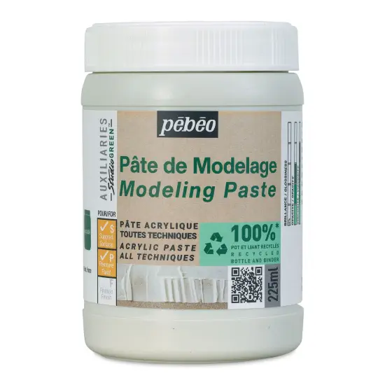 Pebeo Studio Green Modeling Paste - 225 ml {1}