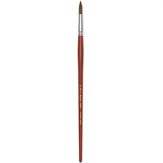 Blick Master Kolinsky Sable Brush - Round, Long Handle, Size 12 {1}