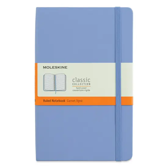 Moleskine Classic Hardcover Notebook - Hydrangea, Ruled, 8-1/4" x 5" {1}